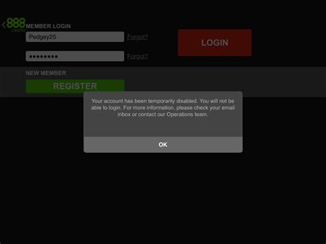 888 Casino account closure difficulties