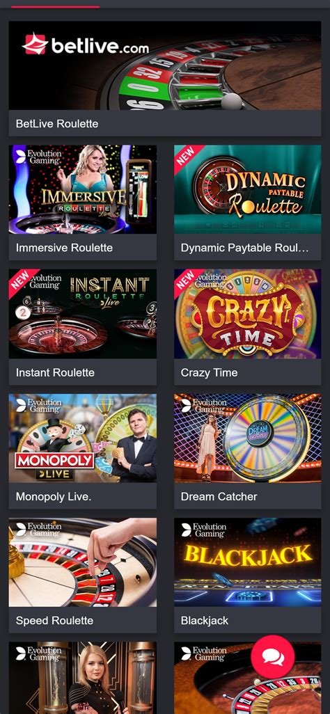 Betlive com casino download