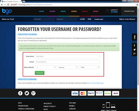 Bgo casino login