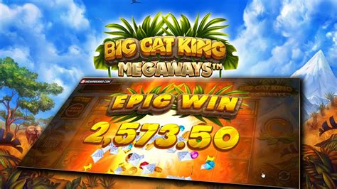Big Cat King Megaways Slot Grátis