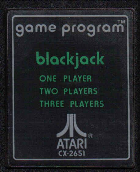Blackjack atari 2600