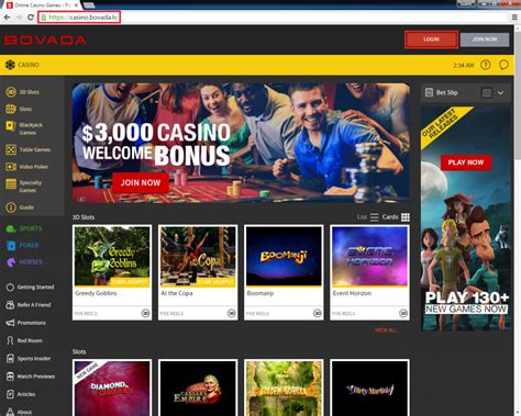 Bovada casino download