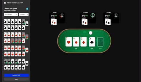 Calculadora de poker odds livre