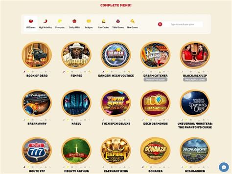 Casino calzone online