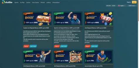 Destinobet casino login