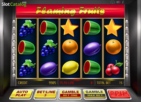 Flaming Fruits 1xbet