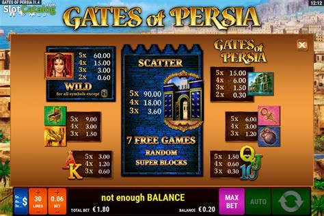 Gates Of Persia Slot - Play Online