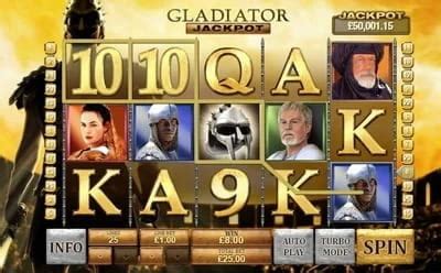 Gladiador slot de jackpot revisão