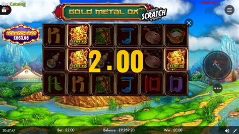 Gold Metal Ox Slot Grátis