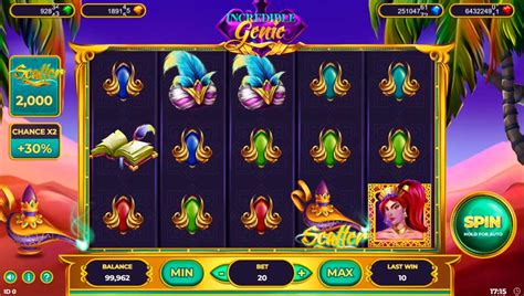 Incredible Genie Slot Grátis