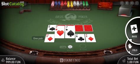 Jogar Oasis Poker Bgaming com Dinheiro Real