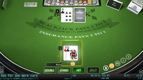 Jogue Black Jack Single online