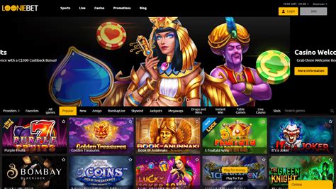 Looniebet casino aplicação