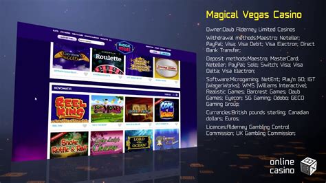 Magical vegas casino online