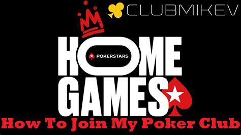 Mine At Home PokerStars