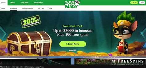 Pokie mate casino codigo promocional