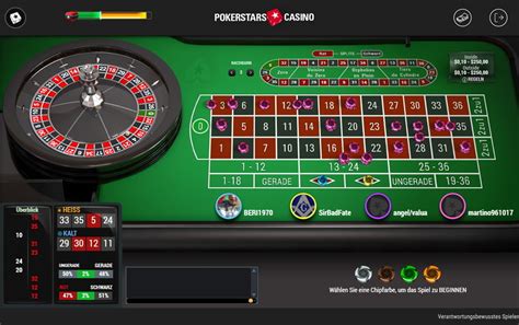 Roulette Hungrybear PokerStars