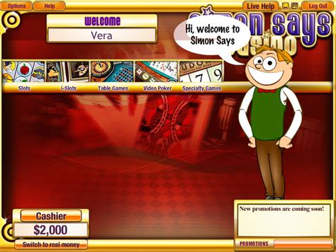 Simon says casino bonus