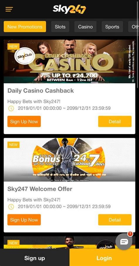 Sky247 casino apostas