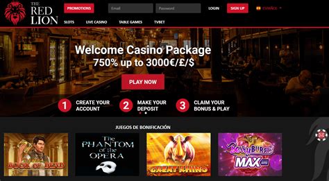 The red lion casino apk