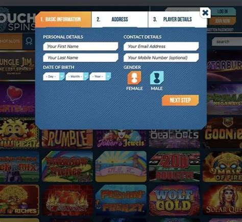 Touch spins casino aplicação