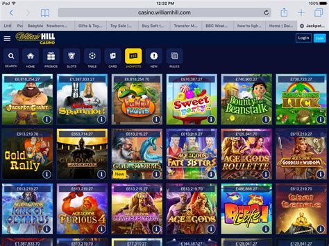 William hill casino móvel bônus