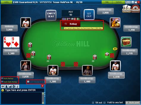 William hill poker ipad 2