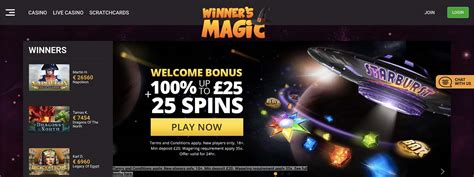 Winner s magic casino bonus