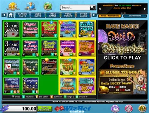 Wizbet casino Honduras